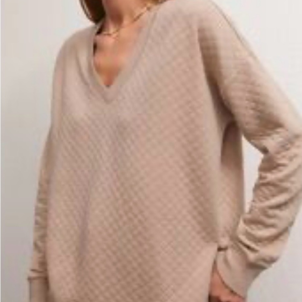 Z Supply Quilted V-Neck Weekender